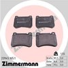 Zimmermann Brake Pad Set, 23945.165.1 23945.165.1
